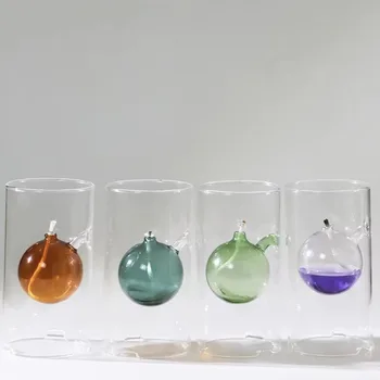 56H Wholesale Customized Fancy Glass Retro Oil Lamp Home Decoration Household Candlelight