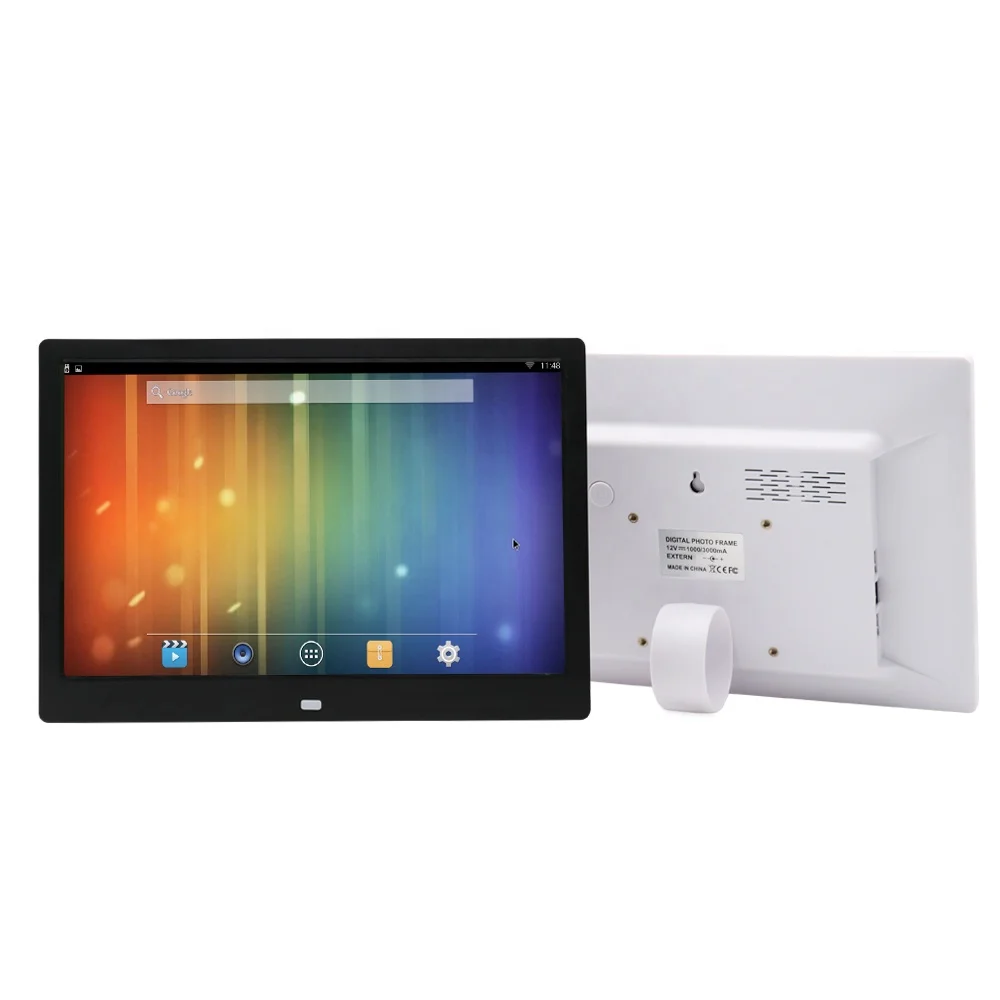 Digital Photo Frame Android WIFI Surf Internet Download Install Apk Built-in Memory 12 Inch Advertising Machine