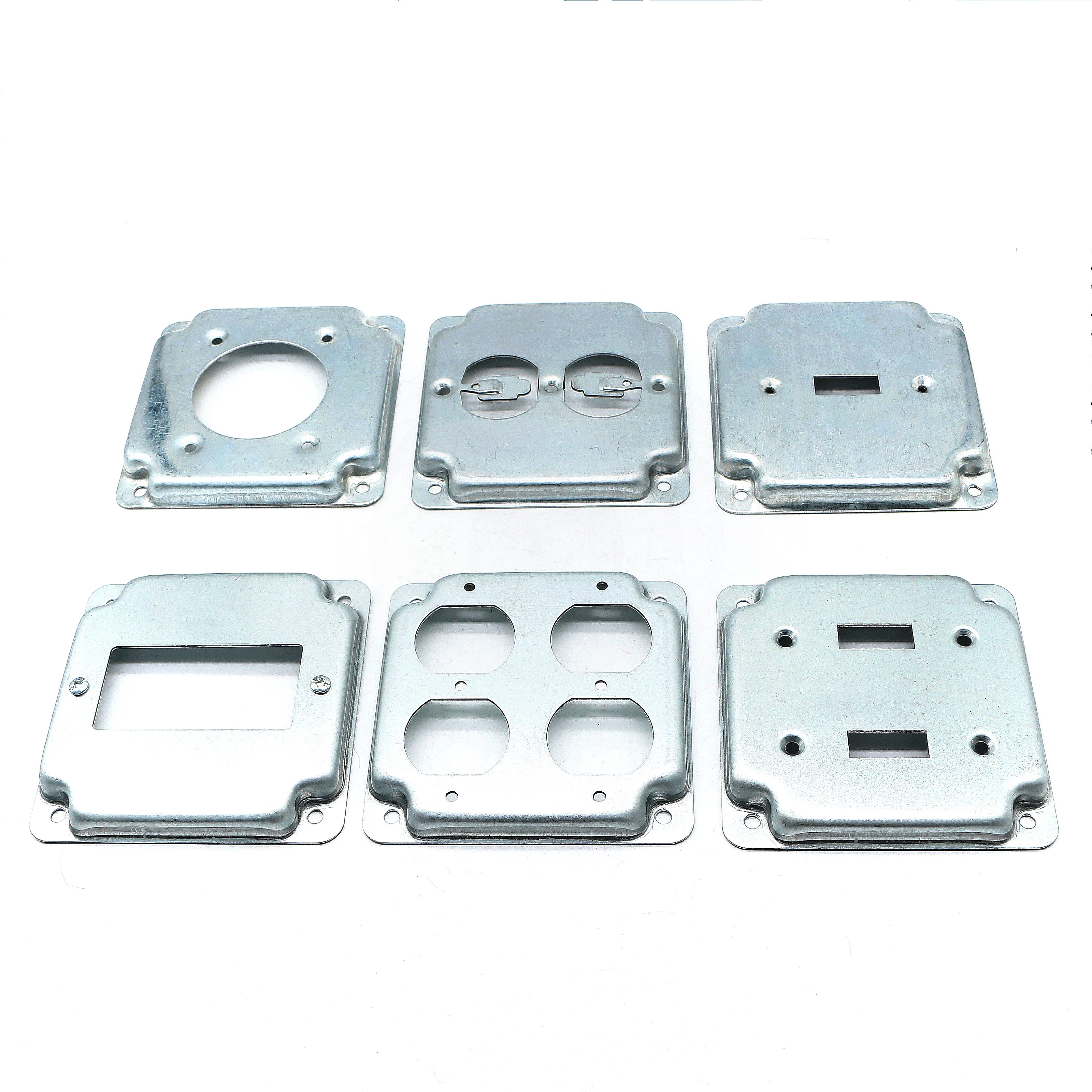 4" Square Metal Drawn Box Extension Ring 21/8 Inches Deep Buy 4