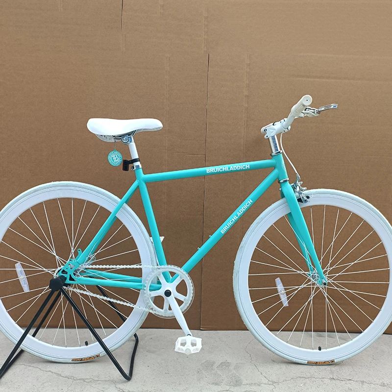 2023 Promotion Handlebars Single Speed Fixie Bike 700C Spoke Wheel Magnesium Alloy Fixed Gear Bike