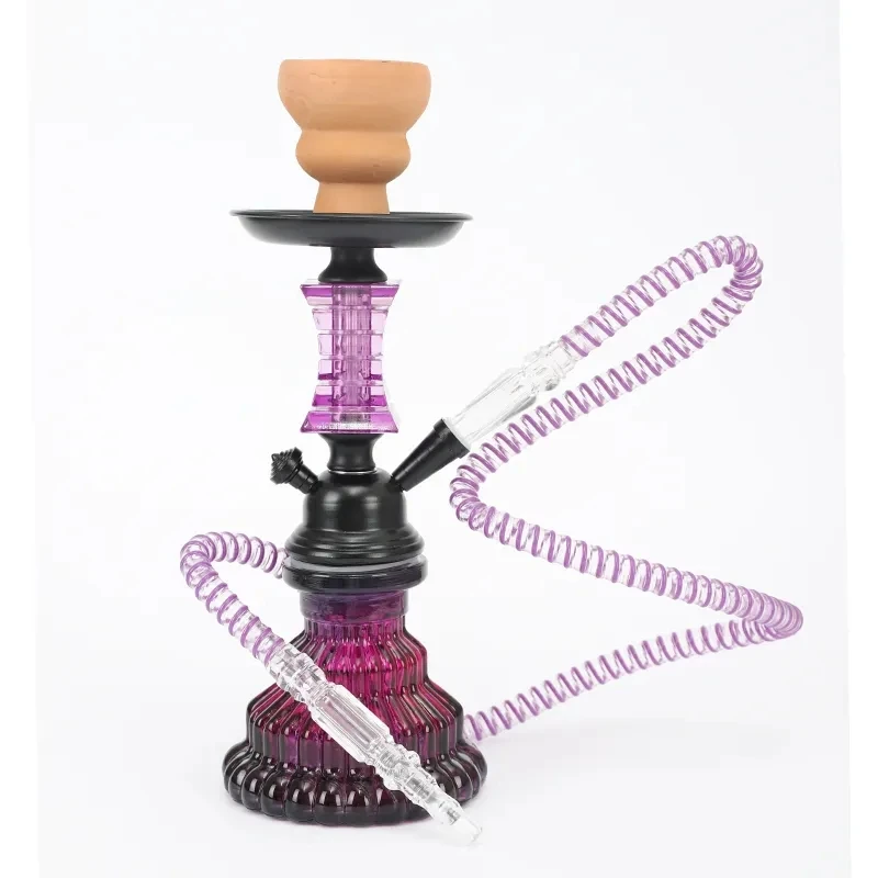 Halloween Cheap Mini Hookah Small Arabic Shisha Double Hose Hookah Set