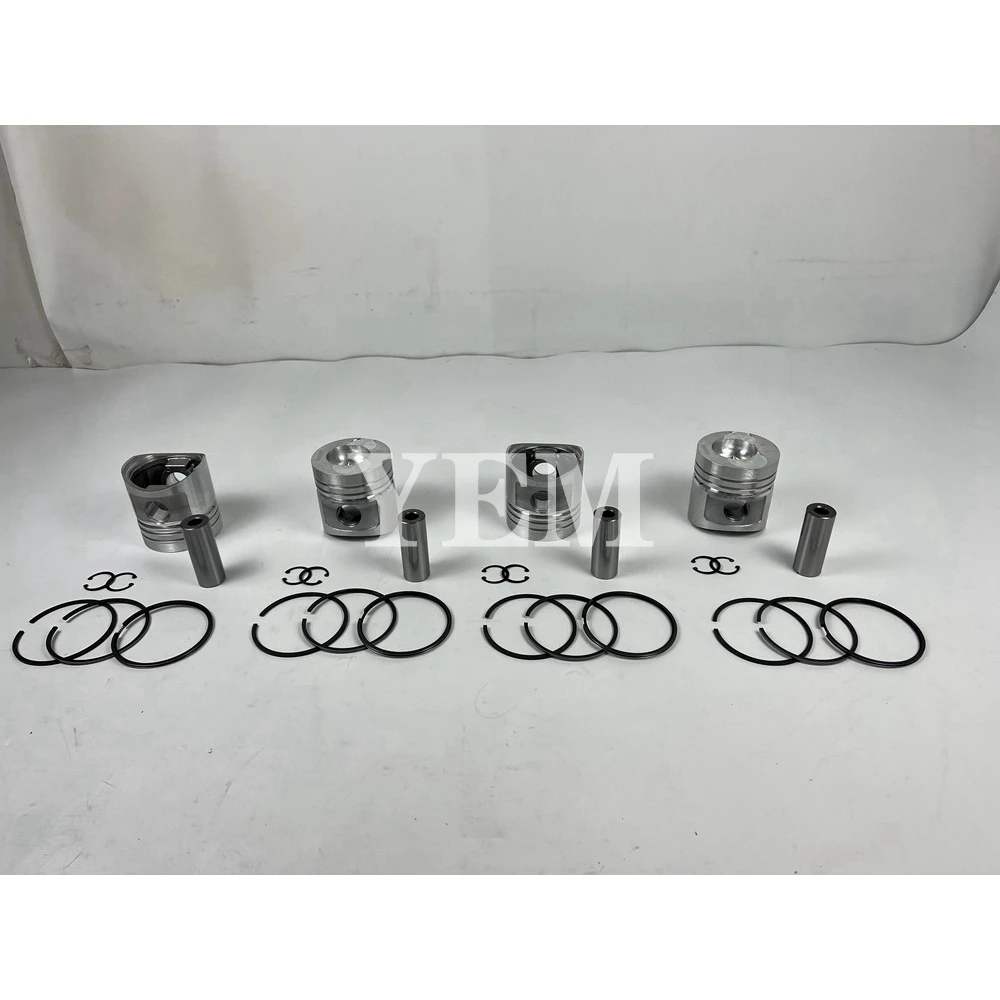 Stock Complete YN27 Piston Rings Set for Yunnei Excavator Engine 5