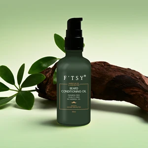 Best Vegan Organic Herbal Argan Jojoba Maracuja Beard Growth Oil for Men Private Label OEM Supply Beard Beard Grooming Care