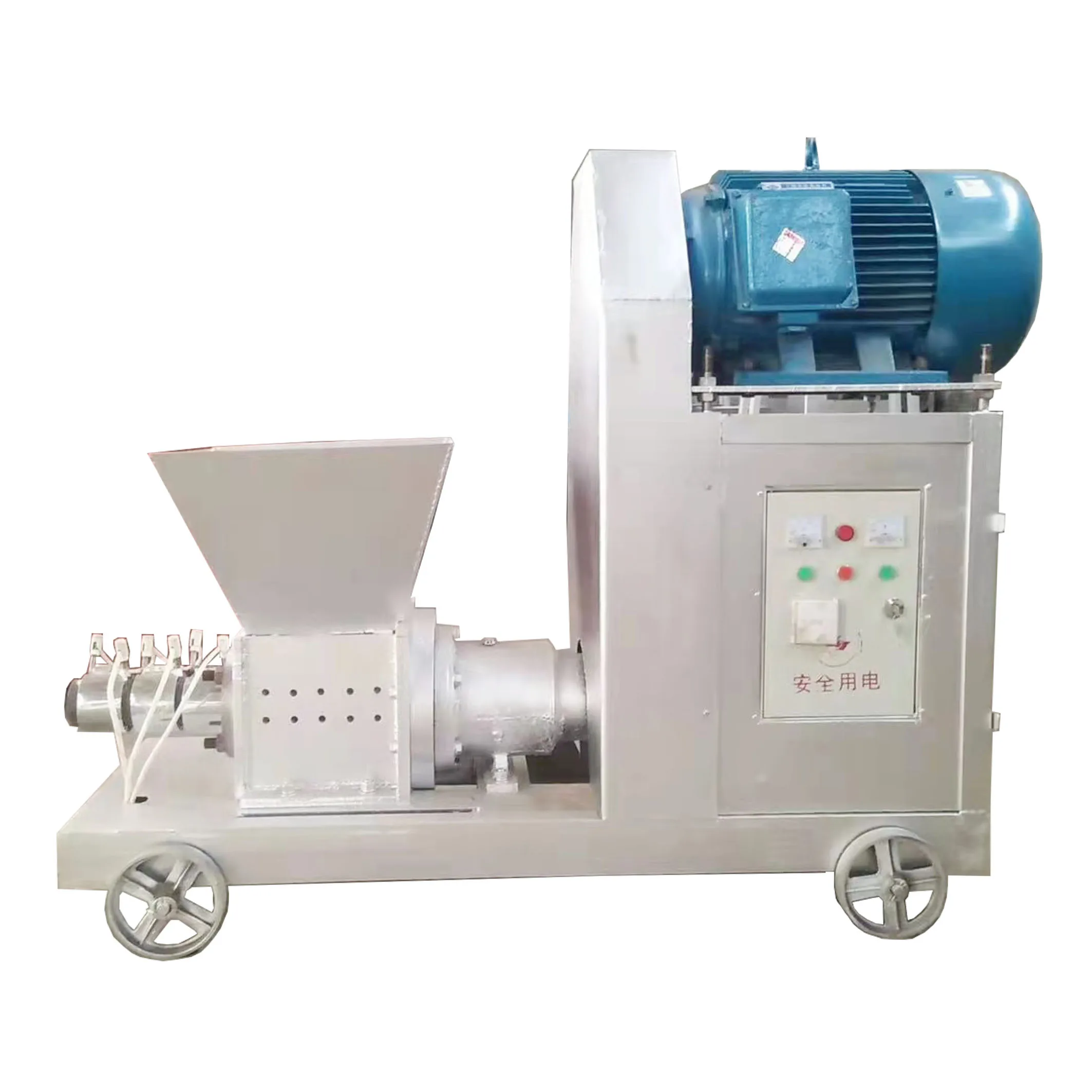 Production Line Maker Wood Sawdust Briquette Charcoal Making Machine