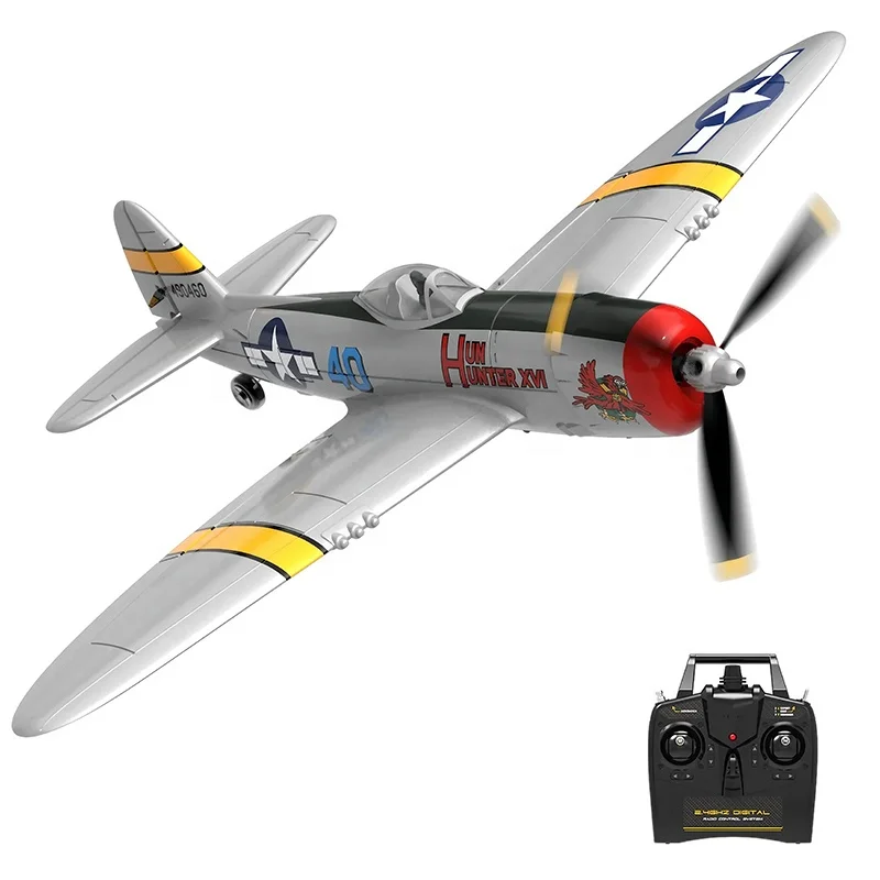 Volantex P47 サンダーボルト EPP RTF 400MM 初心者向け4CH RC戦闘機