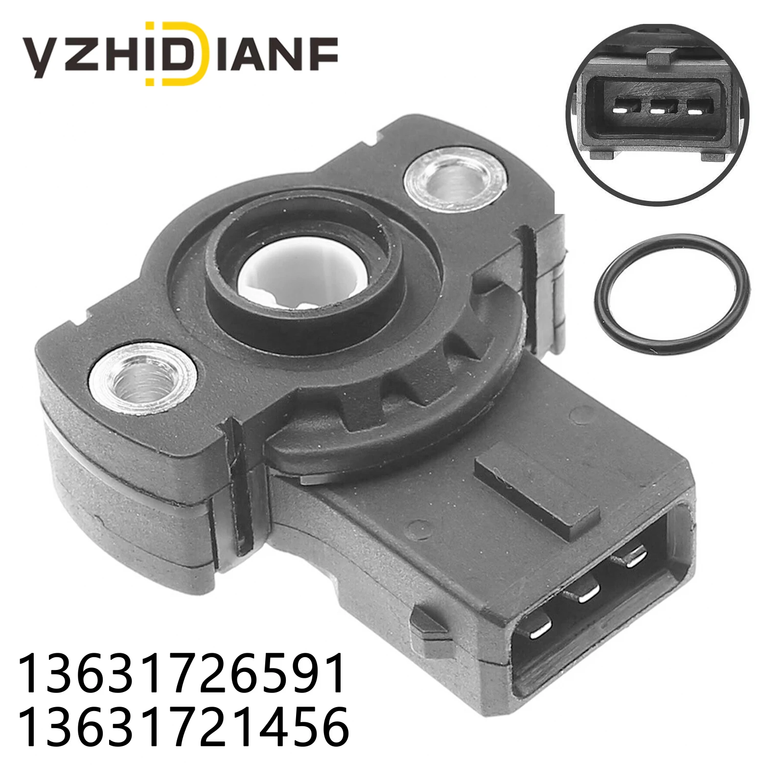Capteur De Position Papillon TPS BMW - Référence 13631721456 - Compatible E30, E36, E38 Et Autres Modèles - 10