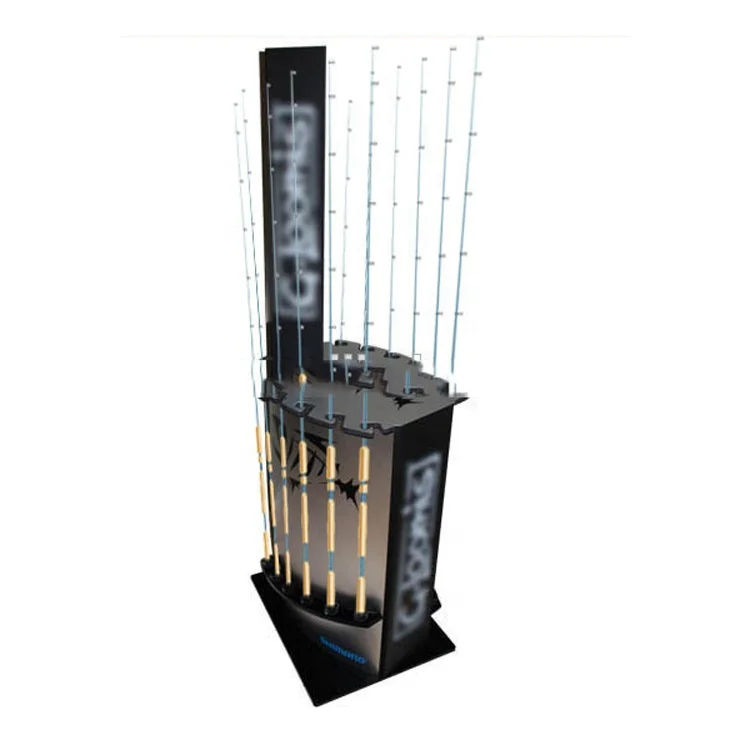 Fishing Rod Display Rack,fishing Rod Display Shelf,fishing Reel Display Stand