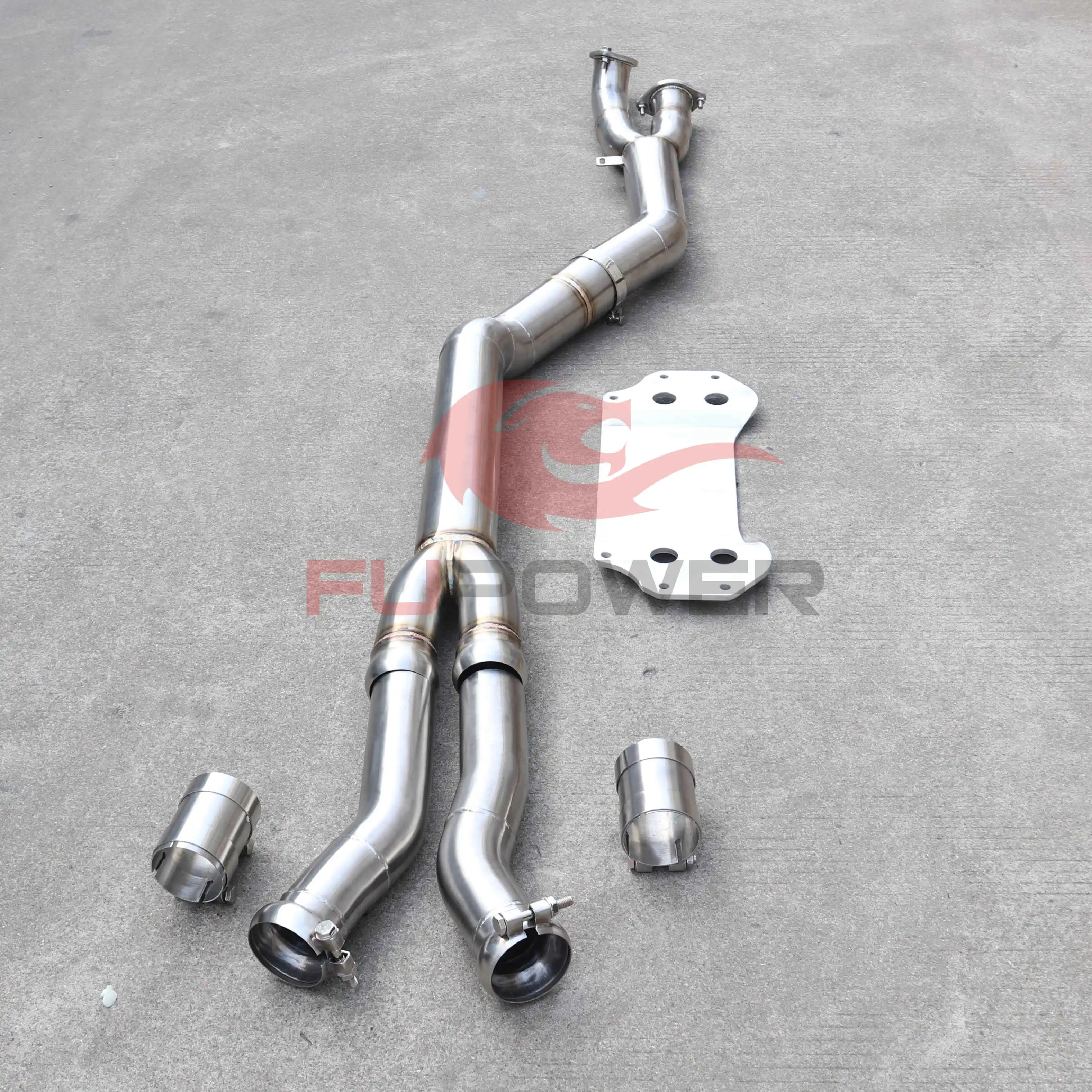 Exhaust Single Midpipe For Bmw M3 M4 G80 G82 G8x Muffler Buy M3 M4 S58 Exhaust Downpipe,G80