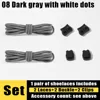 08 Dark gray with white dots