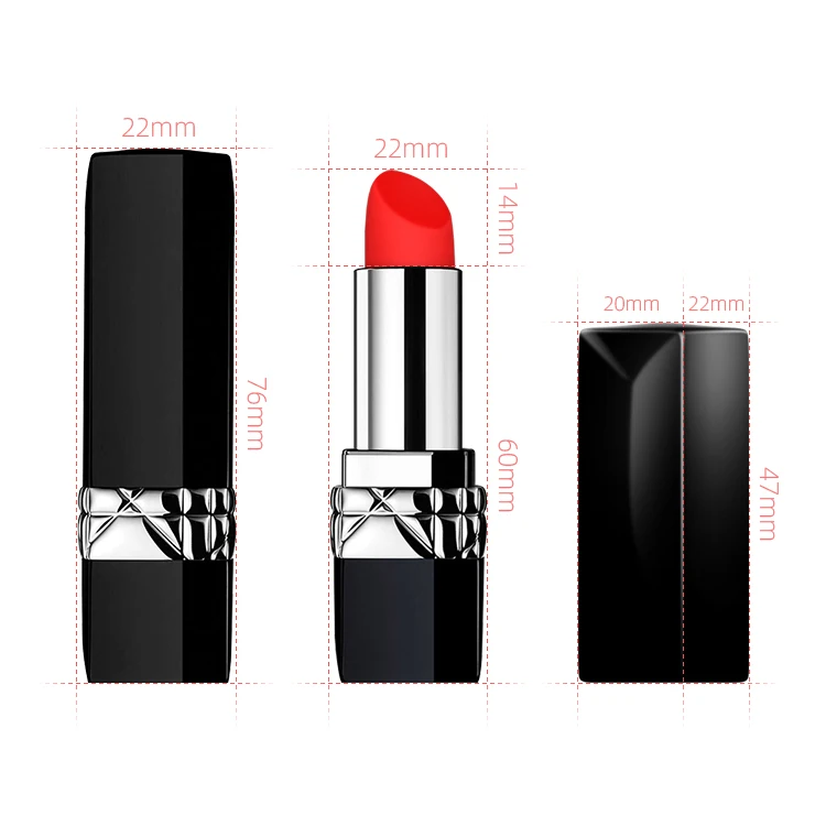 Simulation Hidden Lipstick Massager Mini Rechargeable Vibrator Portable Masturbator for Lady