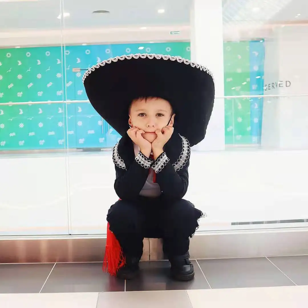 Mexican Mariachi Amigo Dance Children's Holiday Party Stage Performance  Costume., image size:1080x1080