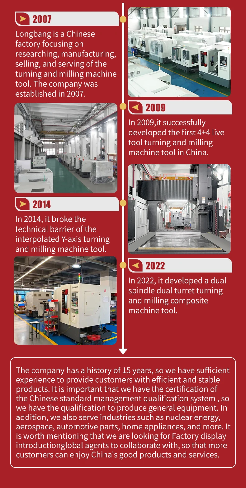 W7-8/6CYD LBIE Double Spindle Interpolated Y-axis Turning And Milling Machine Tool Lathe Machine For Metal