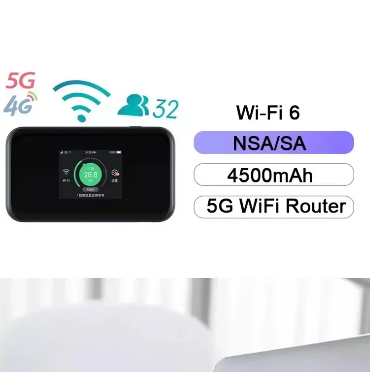 Zte 5g Portable Router Sim Device Mu5001 Modem Vodafone 5g Mobile