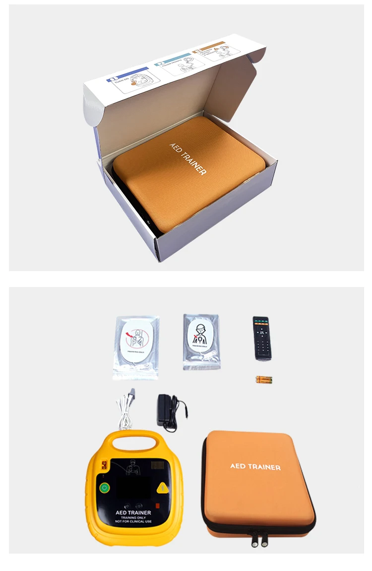 Automatic External Dualphase Defibrillator Easy To Use With Home