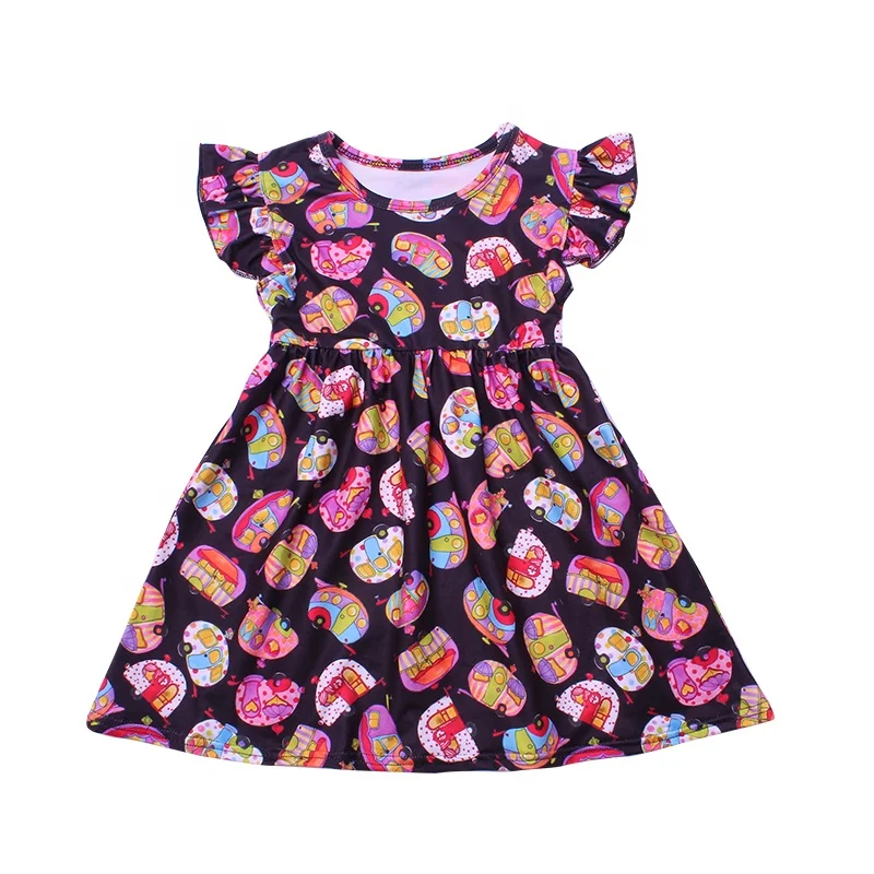 SKY BLUE  GREEN  YELLOW NEW LATEST DESIGN FROCK FOR BABY GIRLS