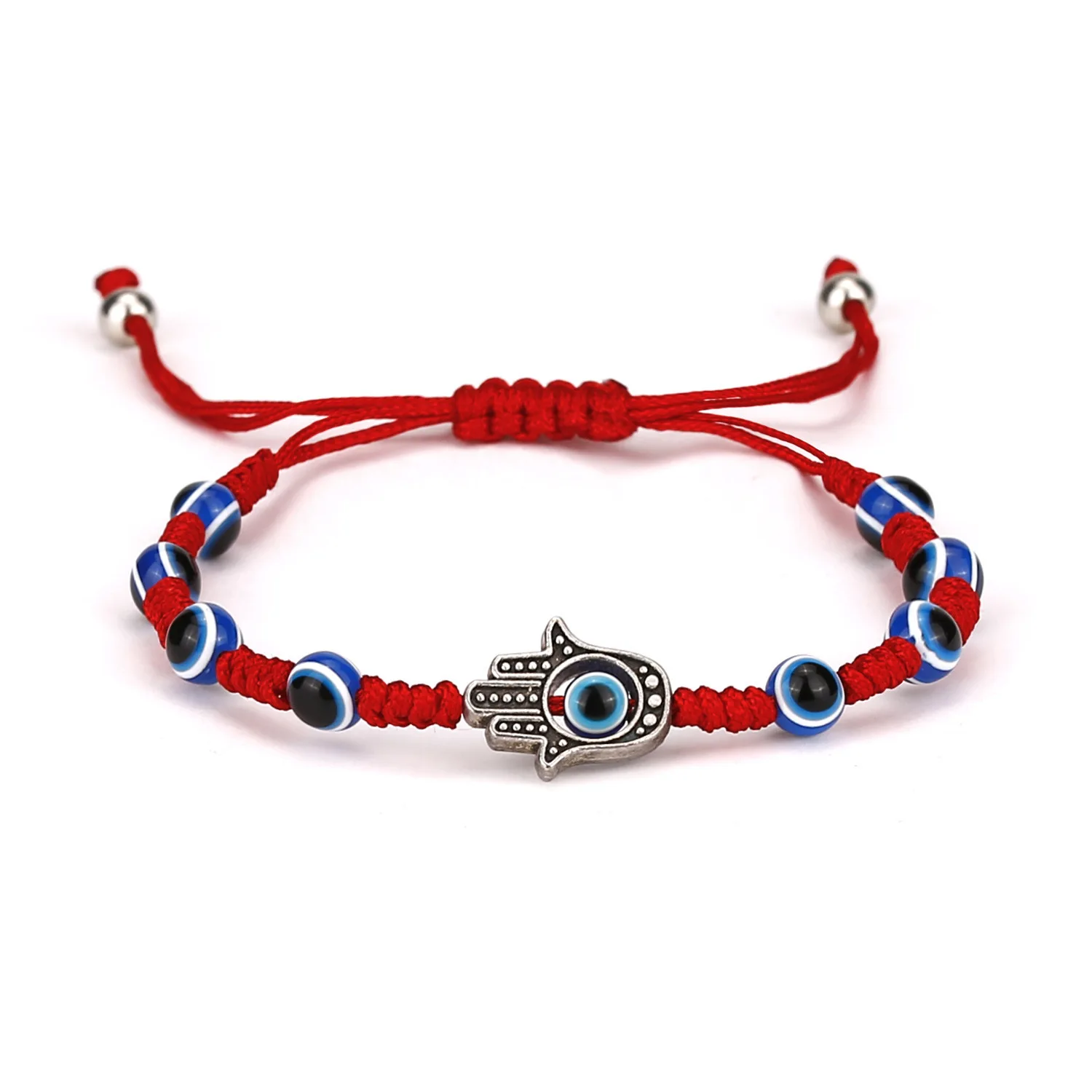 how to tie evil eye bracelet