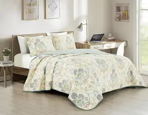 Professional Manufacturer Supplier Cheap Printed Wholesale Bedspreads Lightweight Microfiber Bedding Set