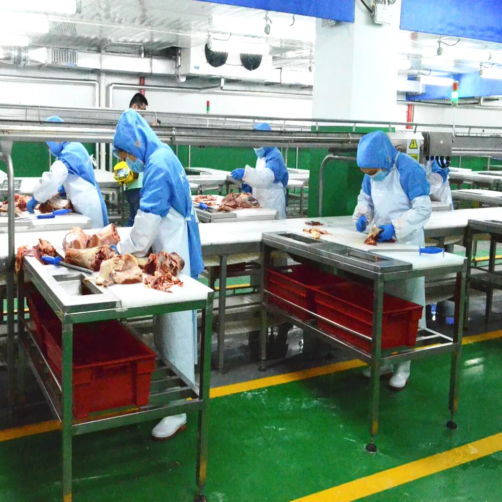 Complete pig slaughtering equipment with cold room for pig process slaughterhouse