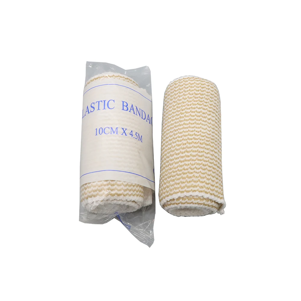 BLUENJOY Elastic Bandage Wrap Compression for Legs Ankle Knee Tummy Body Latex-Free Wraps for Sports or for Clinical Fixation
