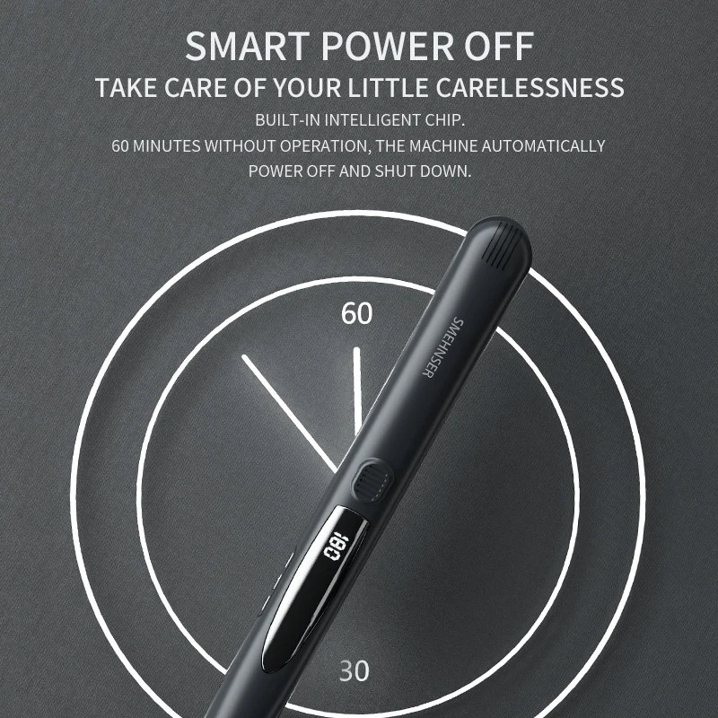 Горячая Распродажа профессиональный выпрямитель для волос SMEHNSER оборудование салона красоты утюжок