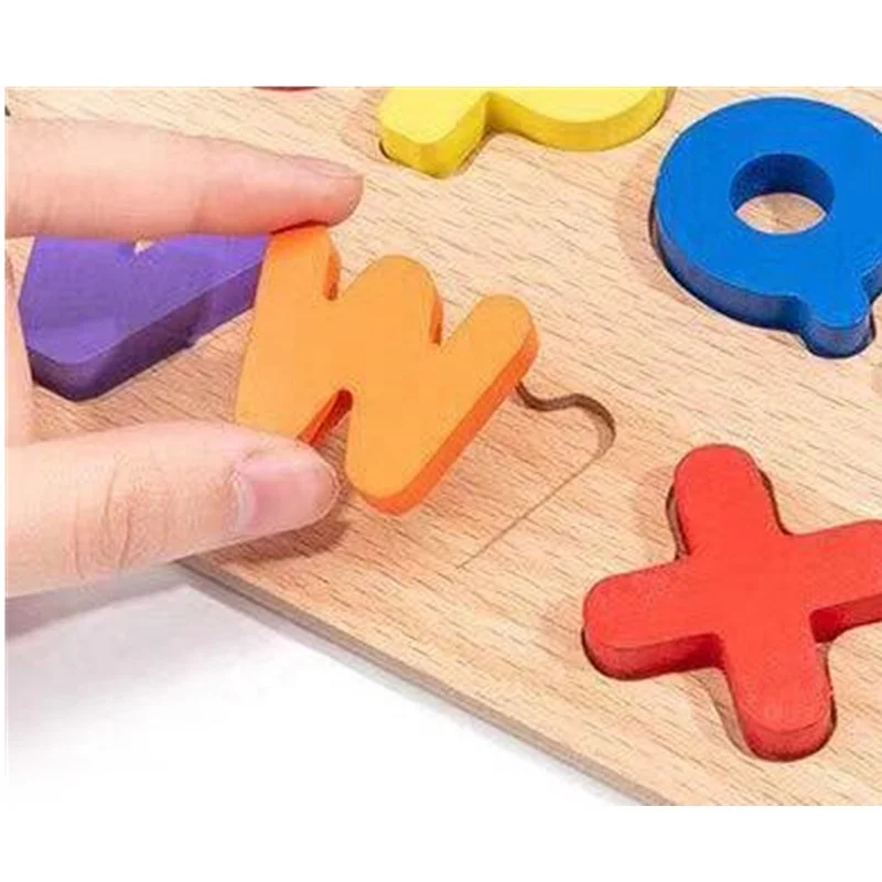 Montessori Educational Wood Toy Multifunctional Character