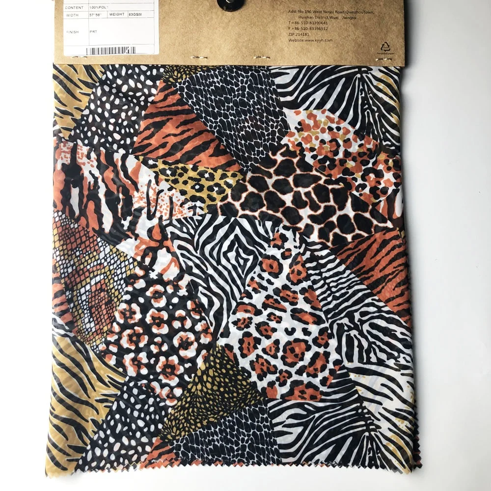 Лучшие продажи цифровых печатных цветочные индивидуальные 100% Rpet полиэстер 75D мох креп шифоновая ткань для модная женская одежда