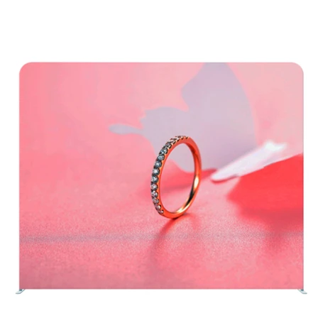 Простая и быстрая сборка, сверхпрочная портативная устойчивая алюминиевая рамка, тканевая стойка для фона для свадебного торжества