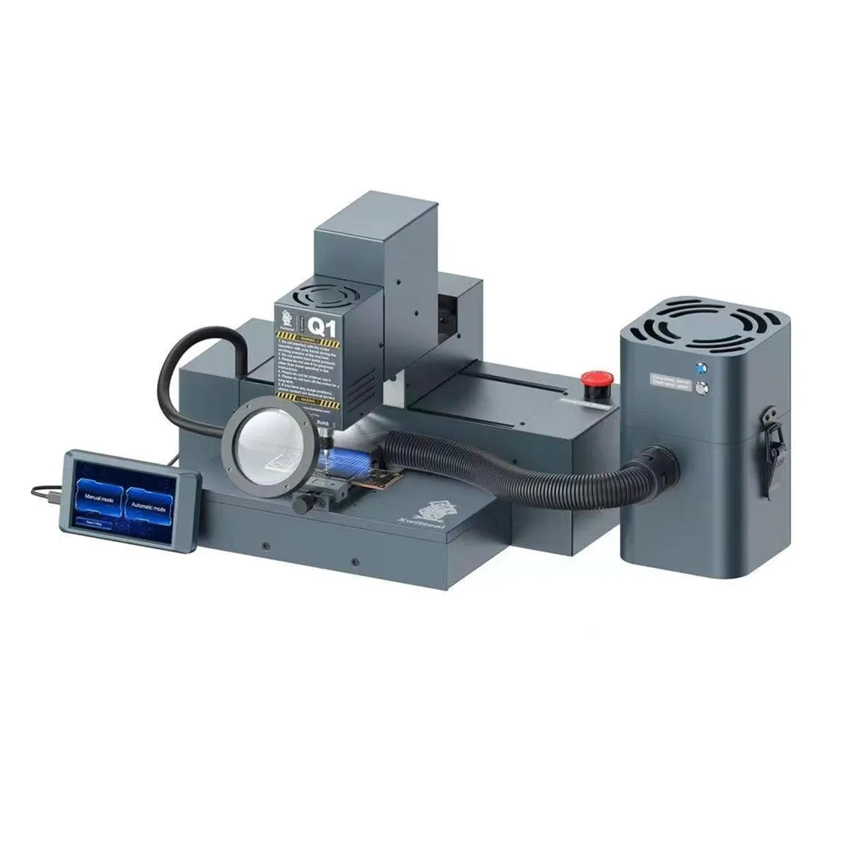 Xwitzeal Q1 Screen Control Phone CPU Grinding Machine for BGA Motherboard IC Chip PCB Board Polishing for Mobile Phone Repair
