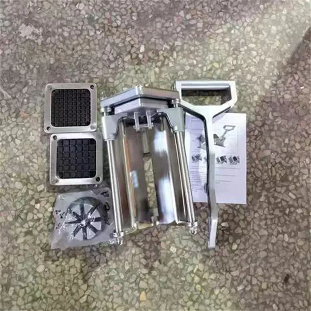 Stainless Steel Potato String Cutter / Manual Potato Chips Cutter / Commercial Twisted Potato Chips Making Machine
