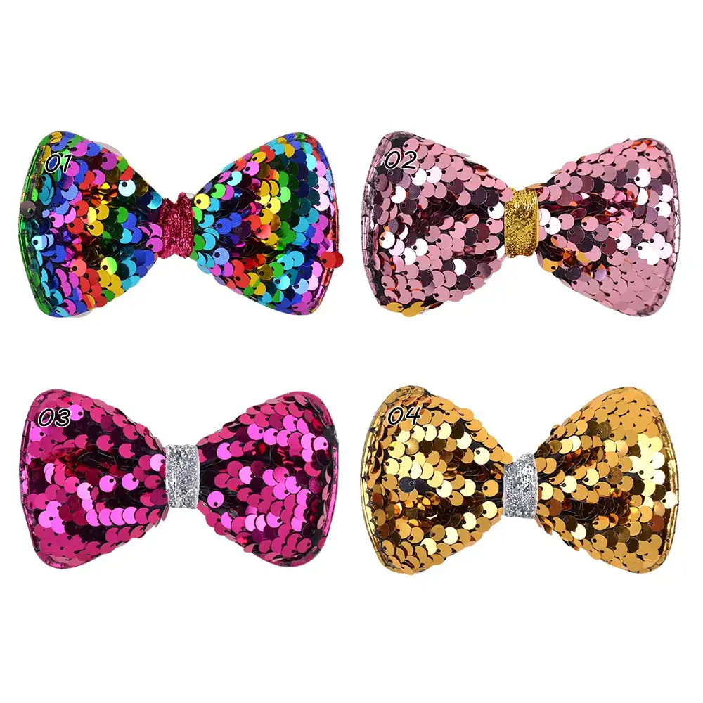 accesorios para el cabello de fiesta Europea para Niños bandana Lisa elástico DIY para niñas Diadema de algodón con lazos para el pelo de lentejuela grande de 5 \ 1 unidad accesorios para el cabello de fiesta Europea para Niños bandana Lisa elástico DIY para niñas Diadema de algodón con lazos para el pelo de lentejuela grande de 5 \ 1 unidad
