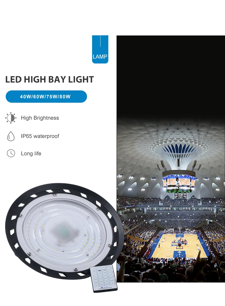 Coveda Commercial Industrial Lighting 40w 60w 75w 80w Ufo Led