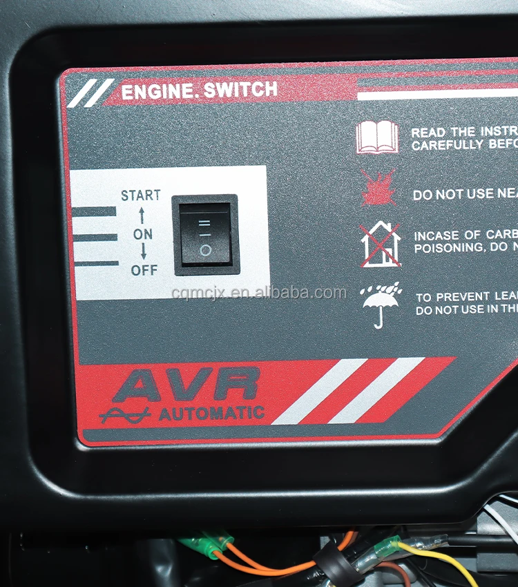 6.5kva 6.5kw 6500w 6500 Watts 50hz/60hz Gasoline Generators Electric Start Open Frame Petrol Generator Ac Generators manufacture