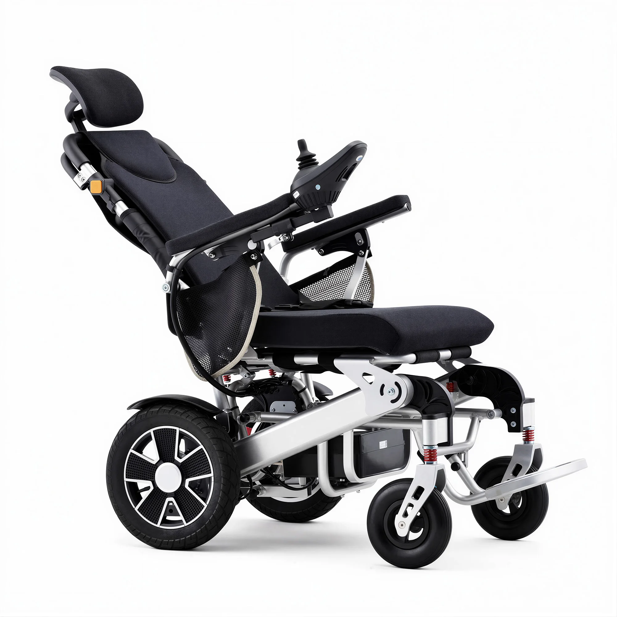 JJW-600114 Lightweight Aluminium Folding Electric Wheelchair