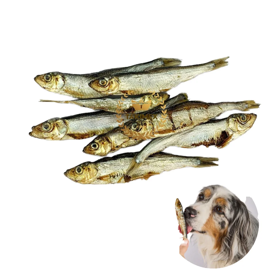 Bulk Pet Freeze-Dried Treats Snacks Freeze Dry Capelin Spring Fish for Cats with Seeds