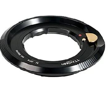 TTArtisan Lens Adapter Ring for M(Leica M Mount) -FX(FUJI FX) M-RF(CANON EOS-R) Body Black Anti-wearing and Durable Wide Button detail image