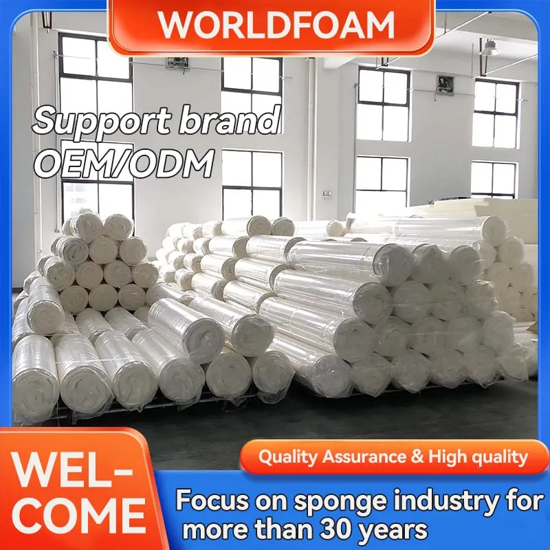 Foam Block Sofa Pad Free Sample Sponge Board 15mm Cut Pu Foam for Crib Mattress Foam Cushion Replacement High Density Upholstery
