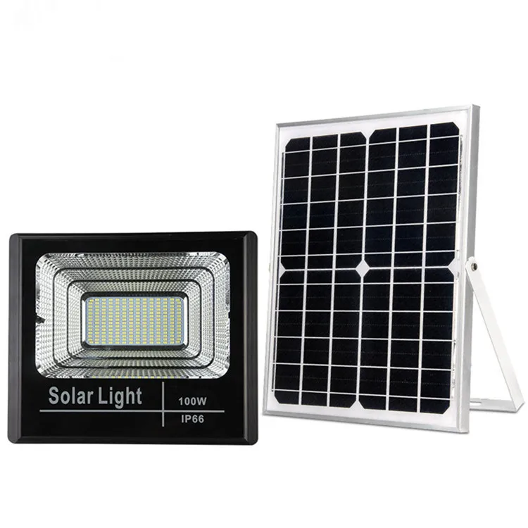Outdoor IP66 Garden Security 25W 40W 60W 100W Solar Powered Led Flood Light