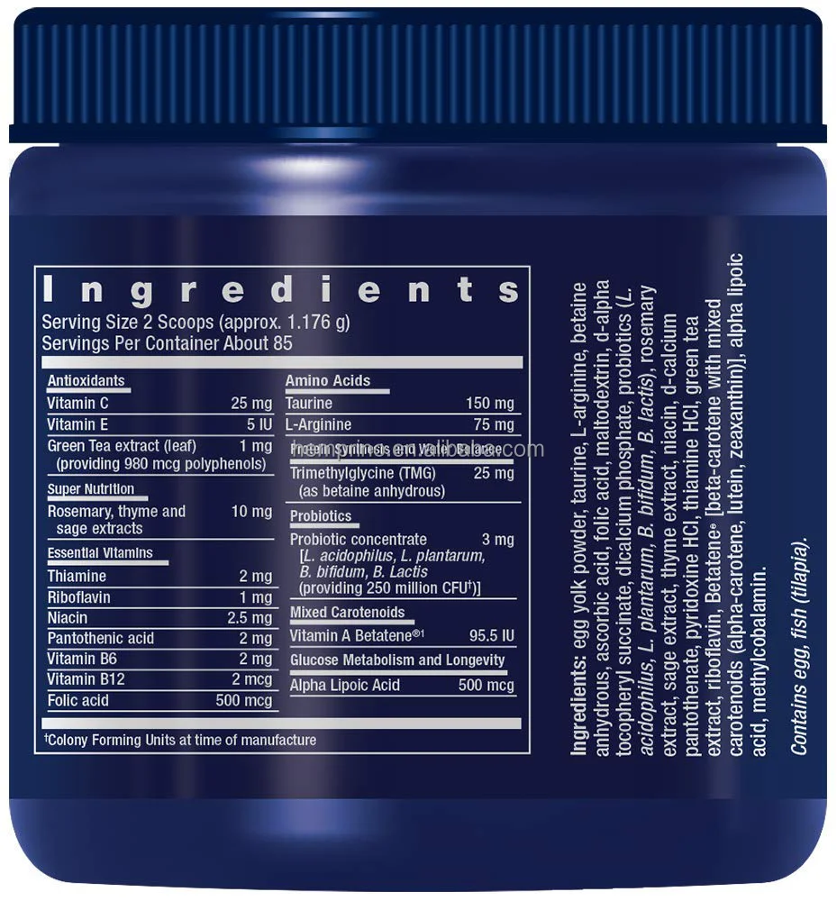 Life Extension Cat Mix Vitamins Pet Supplement Normalize Digestion