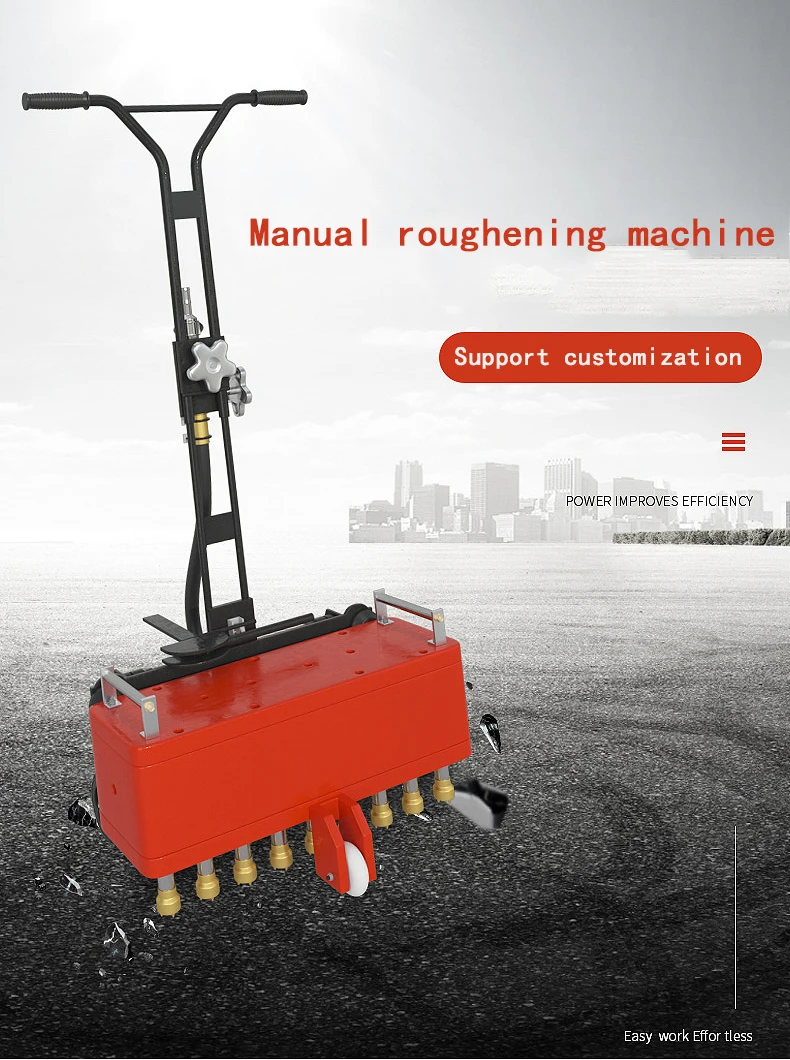 Gasoline Pavement Milling Machine Concrete Ground Roughening And