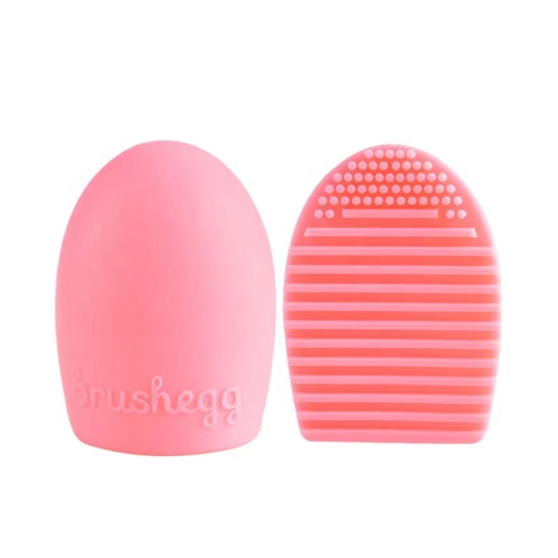 Silicone egg scrubbing artifact cleaning and cleaning makeup artifact scrubbing artifact tool silicone egg brush