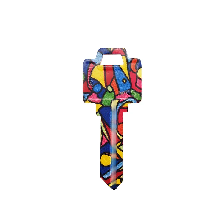 Y1 a Variety of Patterns Can Be Customized Universal Aluminium Color Keys Blank