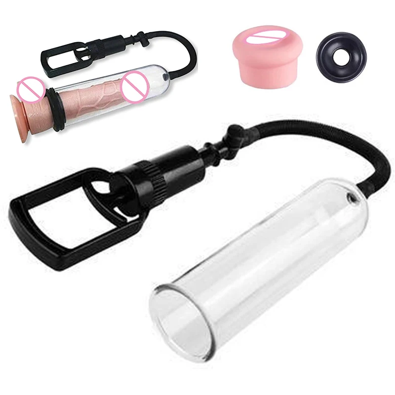 Penis pumpe Vakuum vergrößerung pumpe Muskel übungs massage natürliche  Extender Penis vergrößerung produkte für Männer