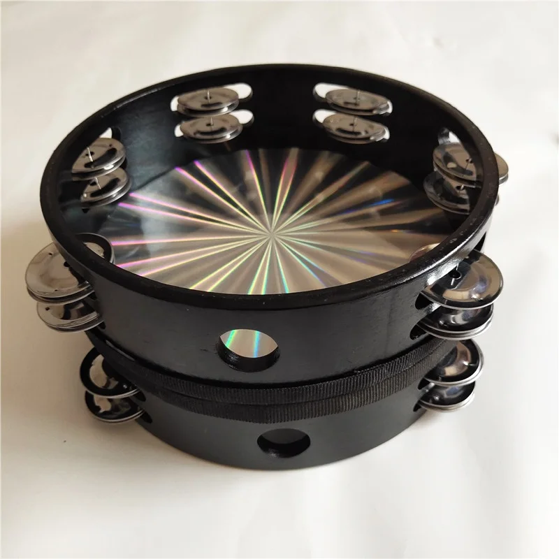 Деревянная рама лазерная головка Тамбурин ручной барабан игрушечные музыкальные инструменты Ударные