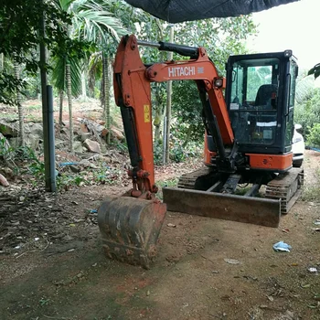 Used mini excavator 3.5 ton small hitachi zx35 zx35u good condition used crawler excavator