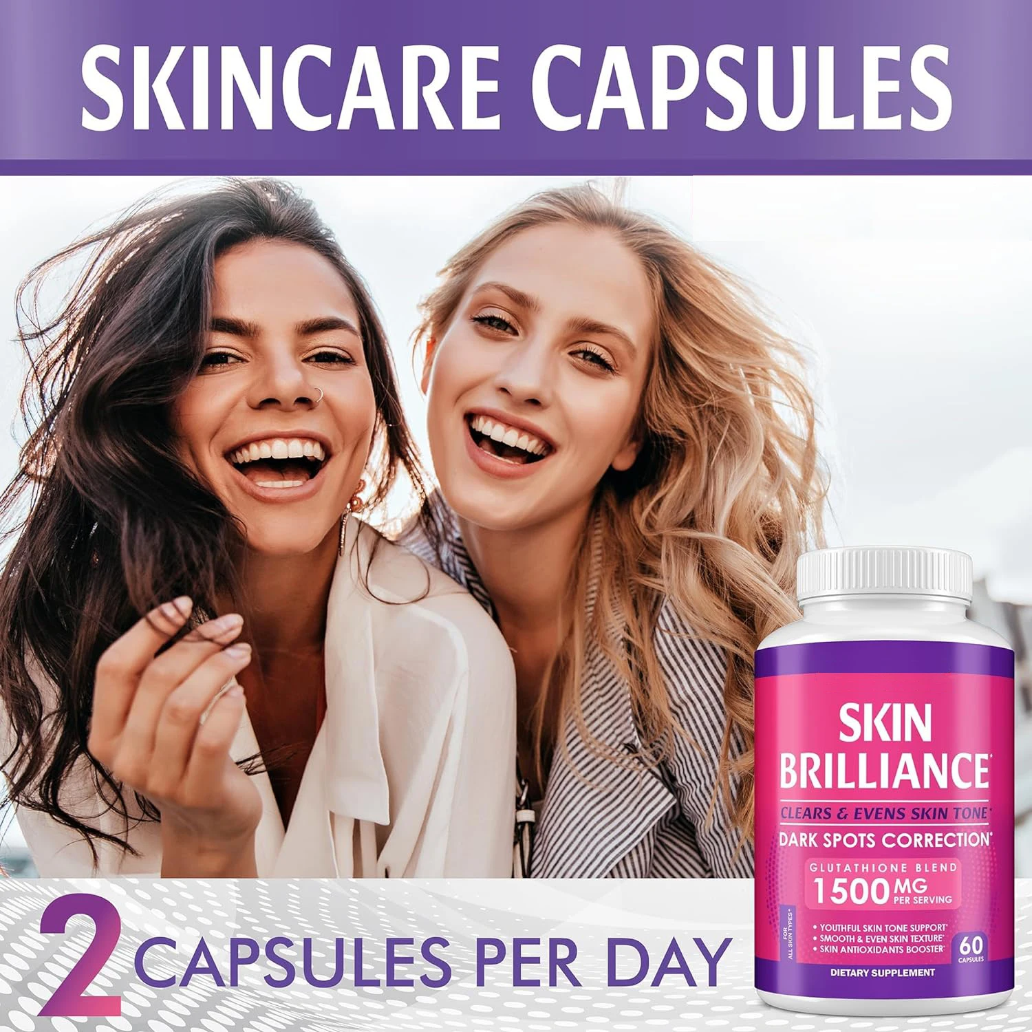 glutathione skin brightening pills Biochealth OEM L-Glutathione Skin Lightening Pills Whitening Capsule  Vitamin C for Dark Spot Remover Beauty Products