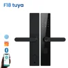 Negro- Huella digital+Aplicación Tuya+Bluetooth