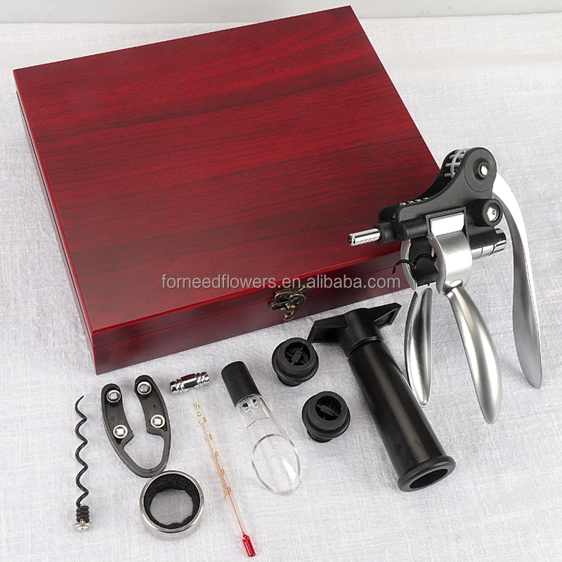 Amazon Directly Supplier Wine Accessories Gift Set Rabbit Corkscrew Set