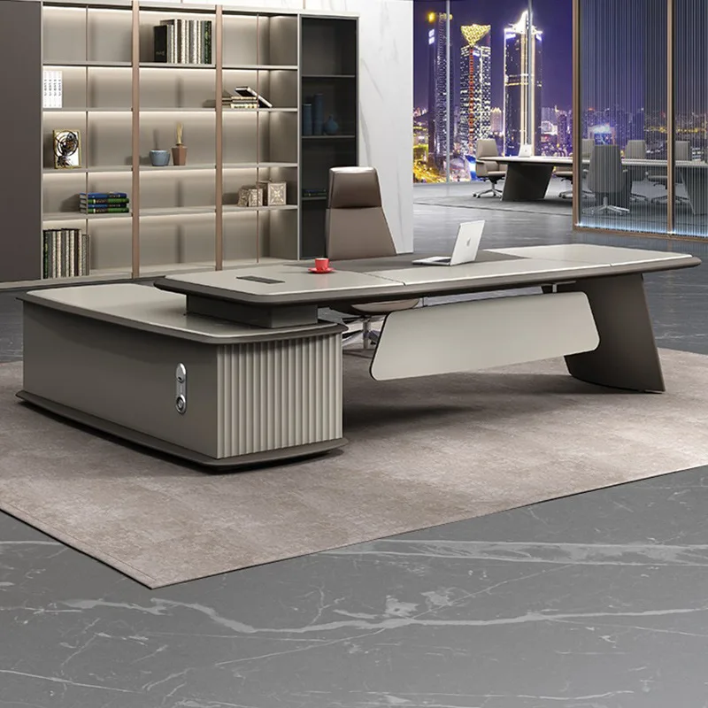 Hot Sell Office Table High End Ceo Desk Modern Boss Office Furniture