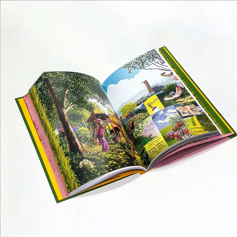 High Quality Custom Children's Softcover Coloring Book Printing Service Offset Paper and Cardboard for Children's Stories