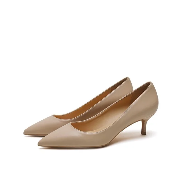 Timeless Staple Women Office Heel Shoes Breathable Lining All-Day